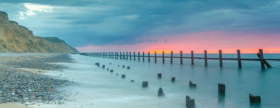 Sheringham beach, north Norfolk
